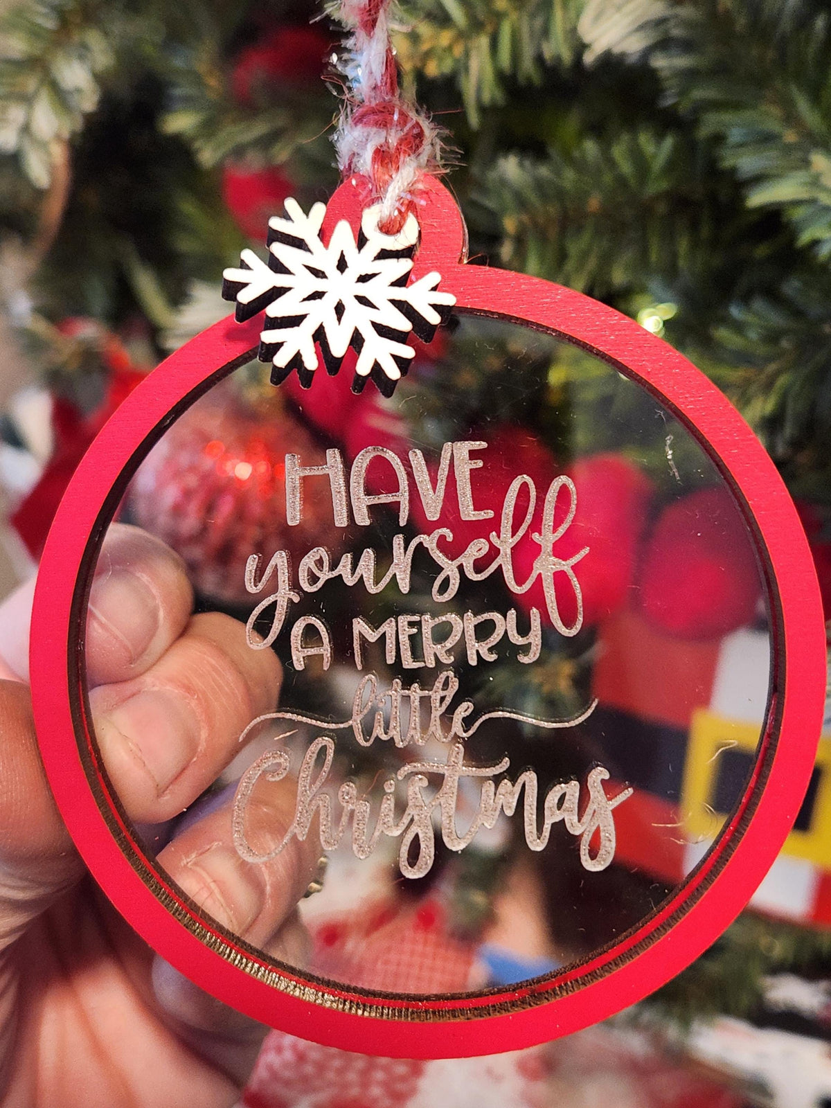 Merry Little Christmas Ornament