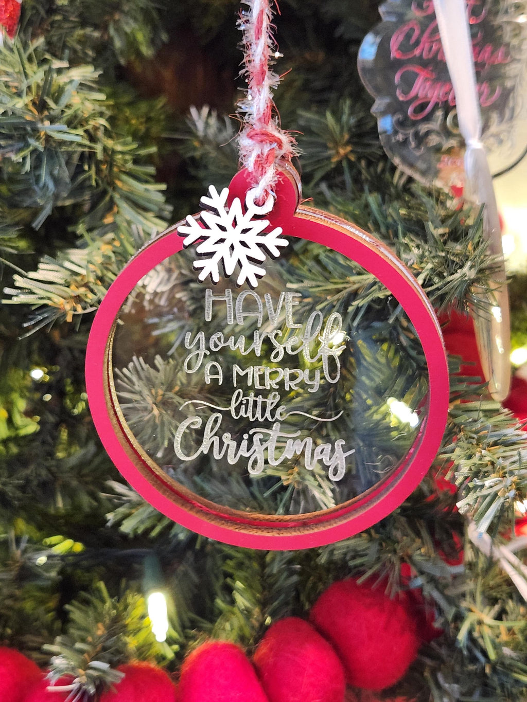 Merry Little Christmas Ornament