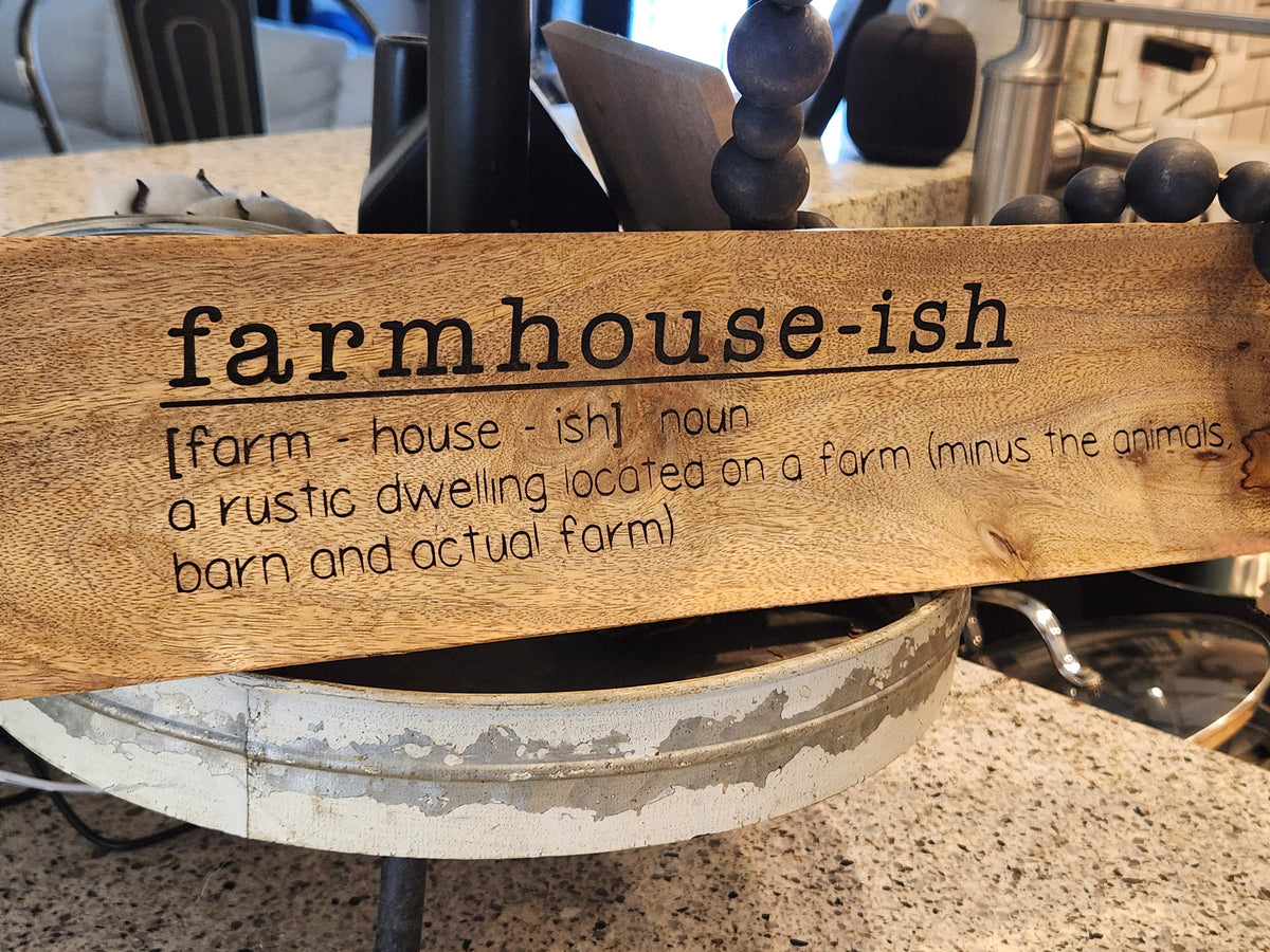 Engraved Serving Board