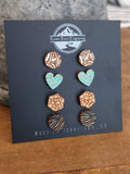 Animal Print Studs