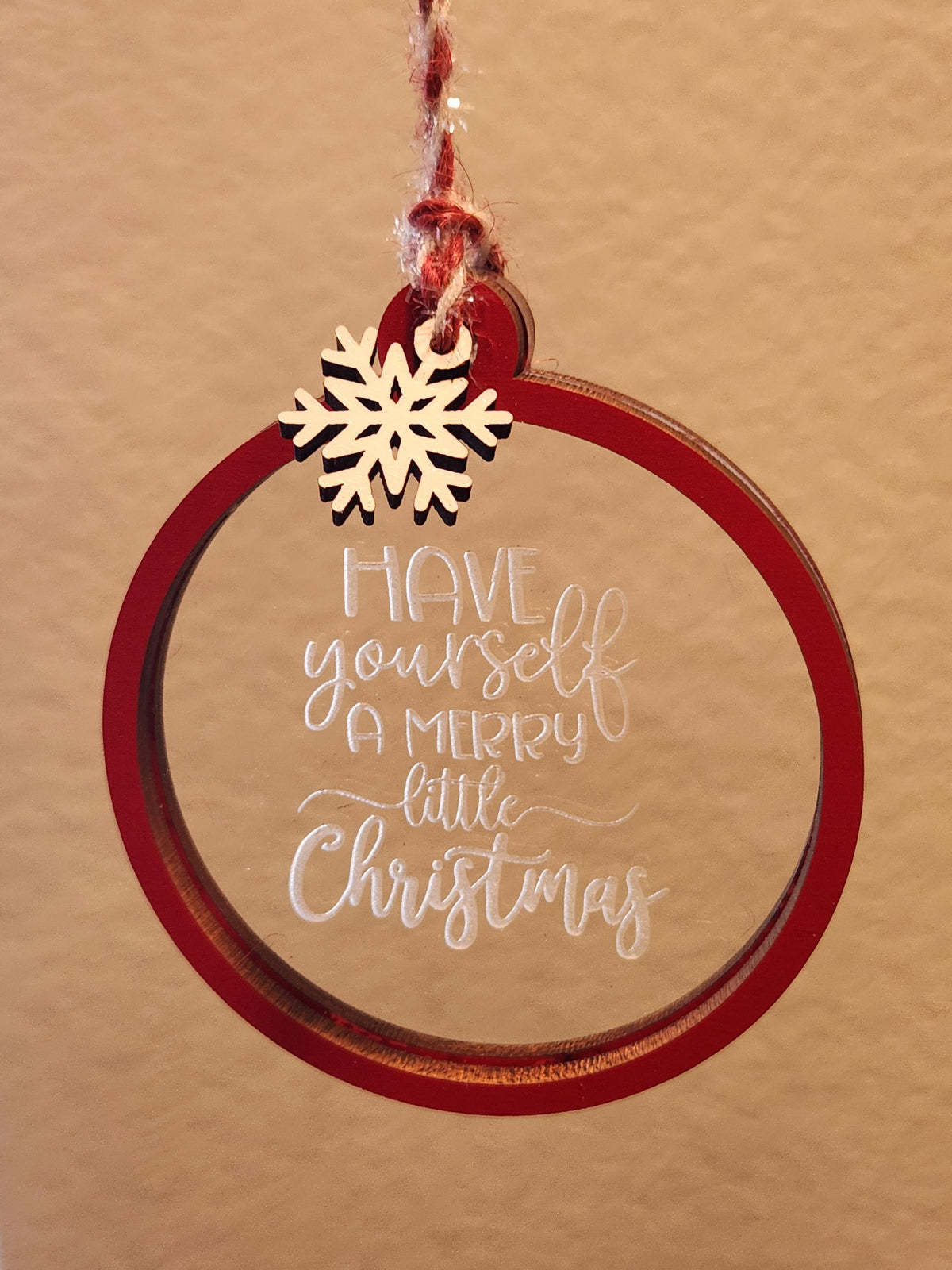 Merry Little Christmas Ornament