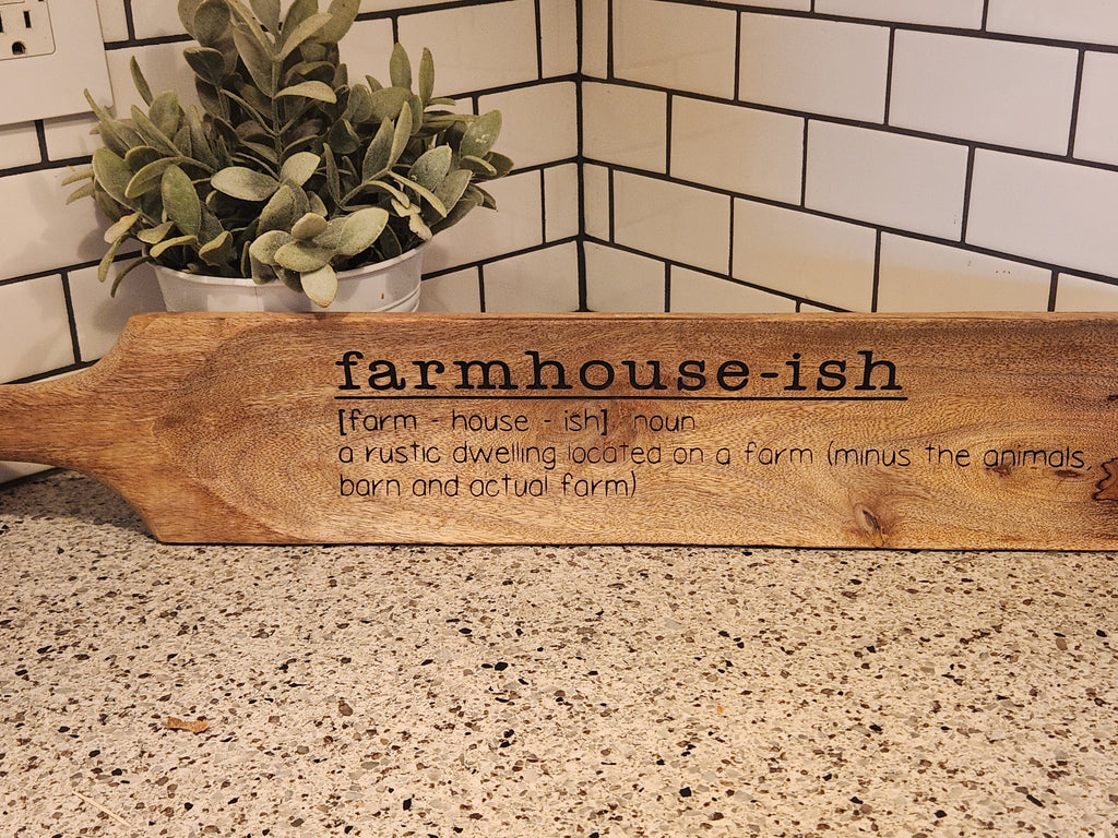 Engraved Serving Board