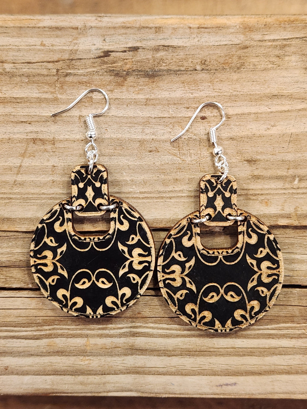Floral Hinge Dangles