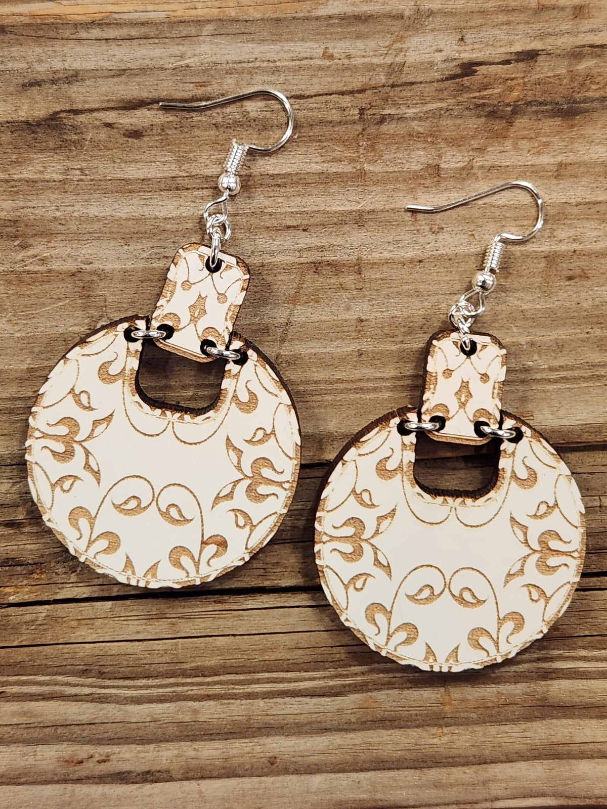 Floral Hinge Dangles