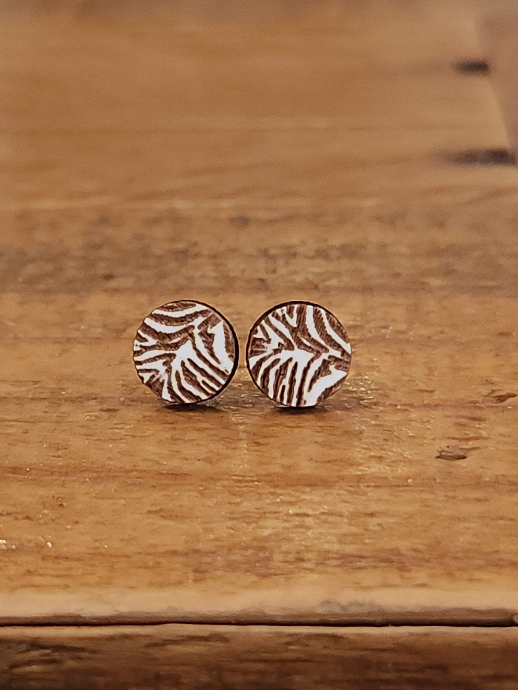 Animal Print Studs