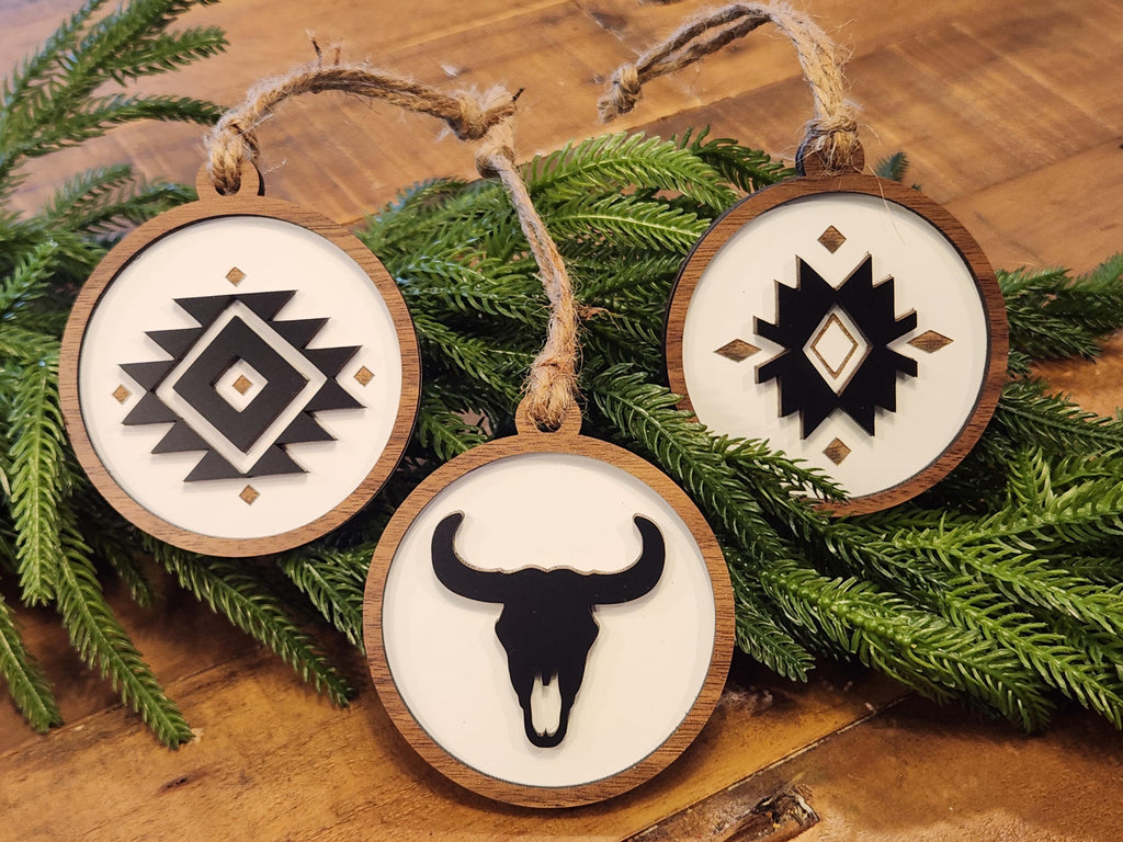 Southwest Christmas Ornaments