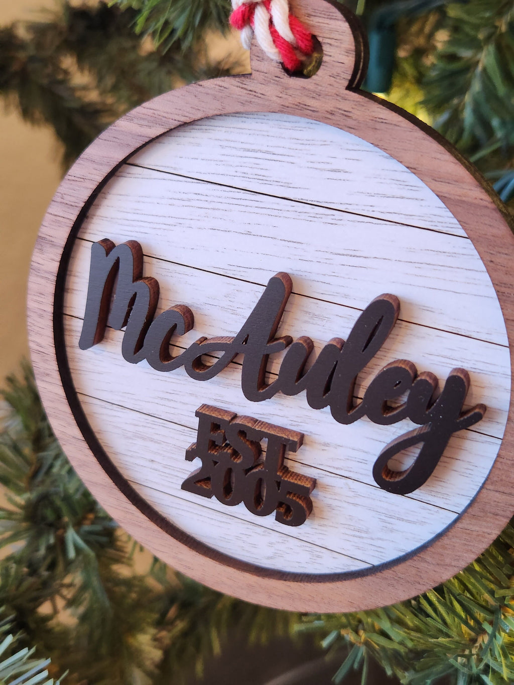 Personalized Name Ornament