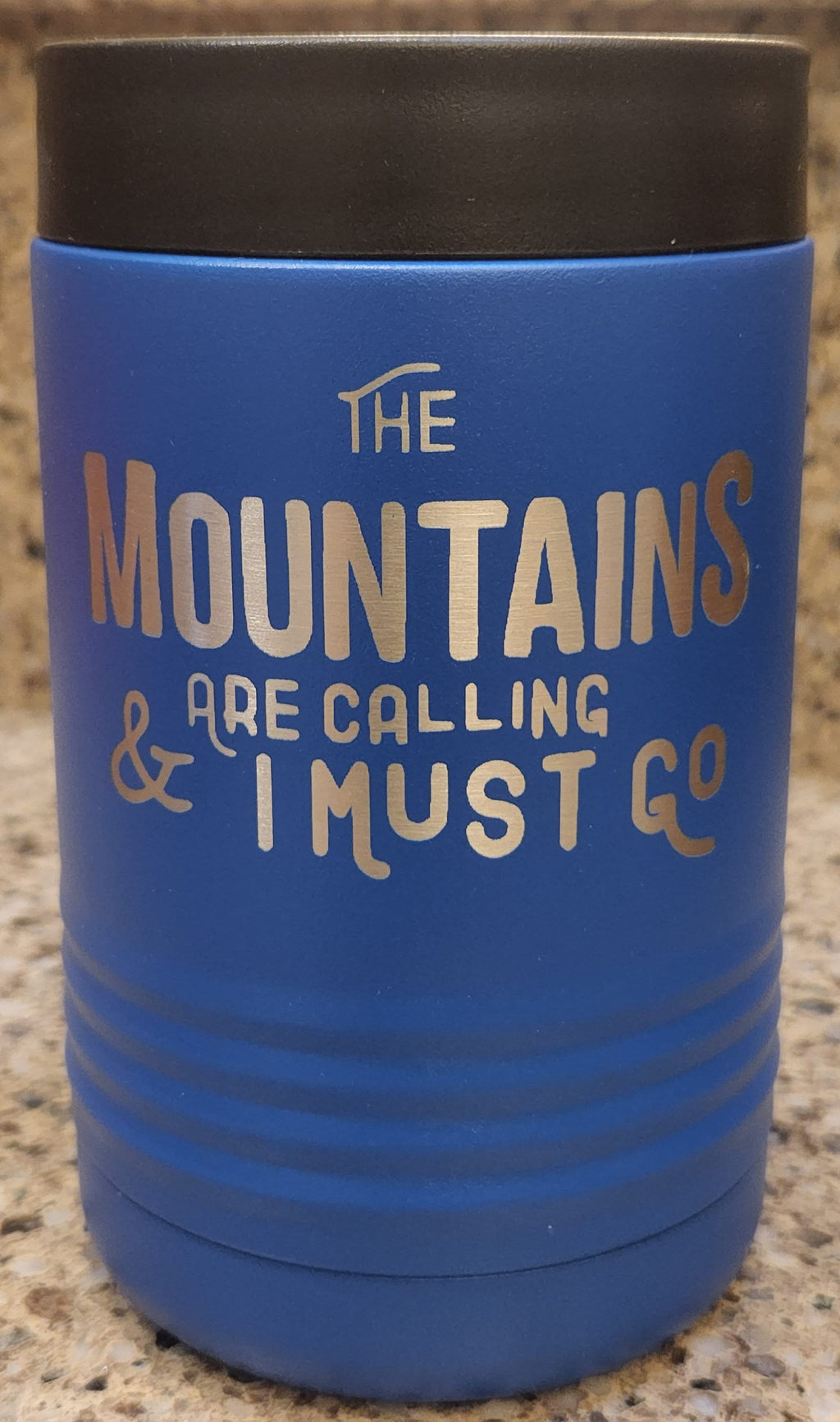 Personalized Stainless Steel Can Cooler (individual or bulk quantities for businesses/conferences)