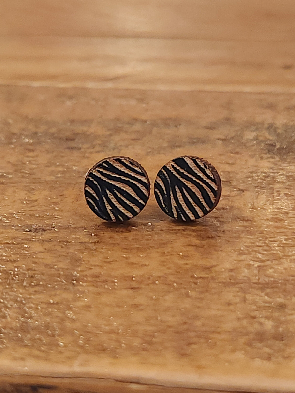 Animal Print Studs