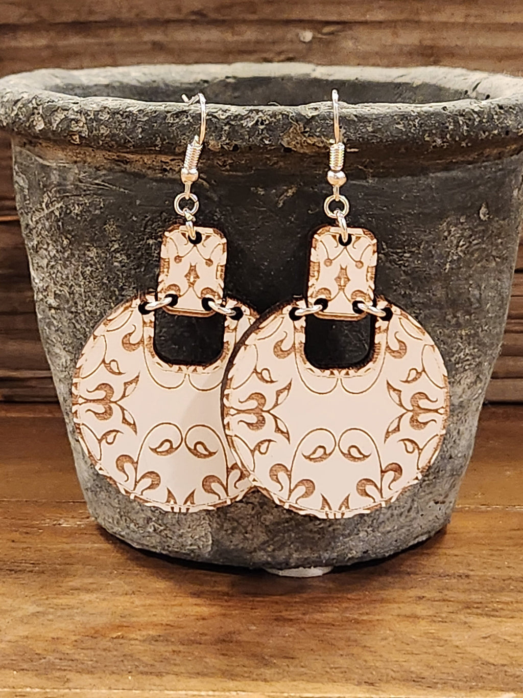 Floral Hinge Dangles