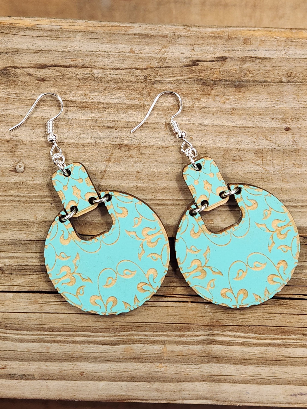 Floral Hinge Dangles