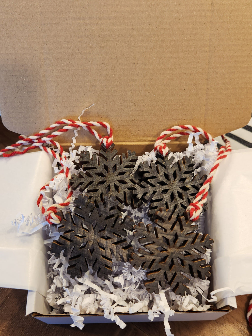 Small Weathered Snowflake Tag Sets