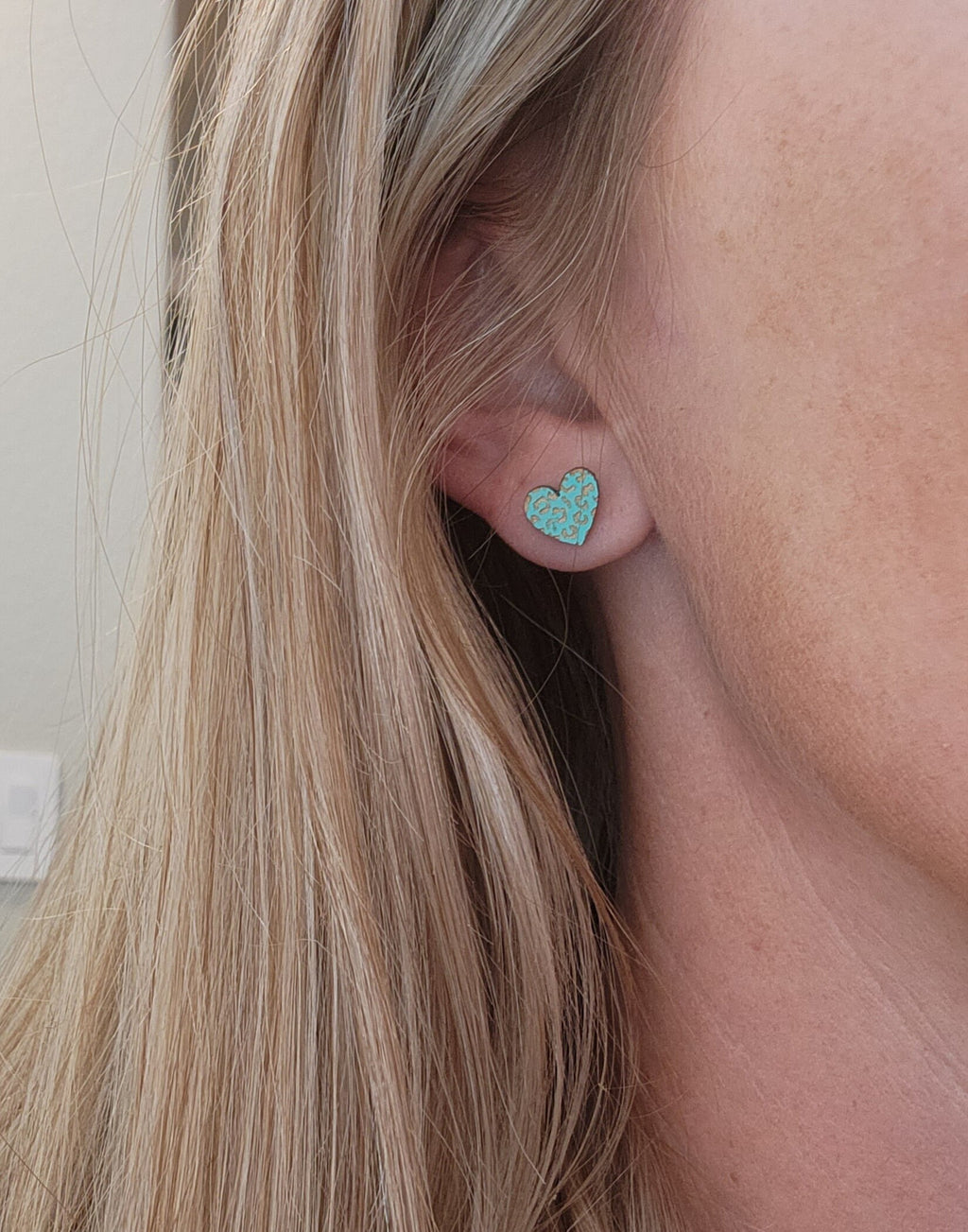 Animal Print Studs