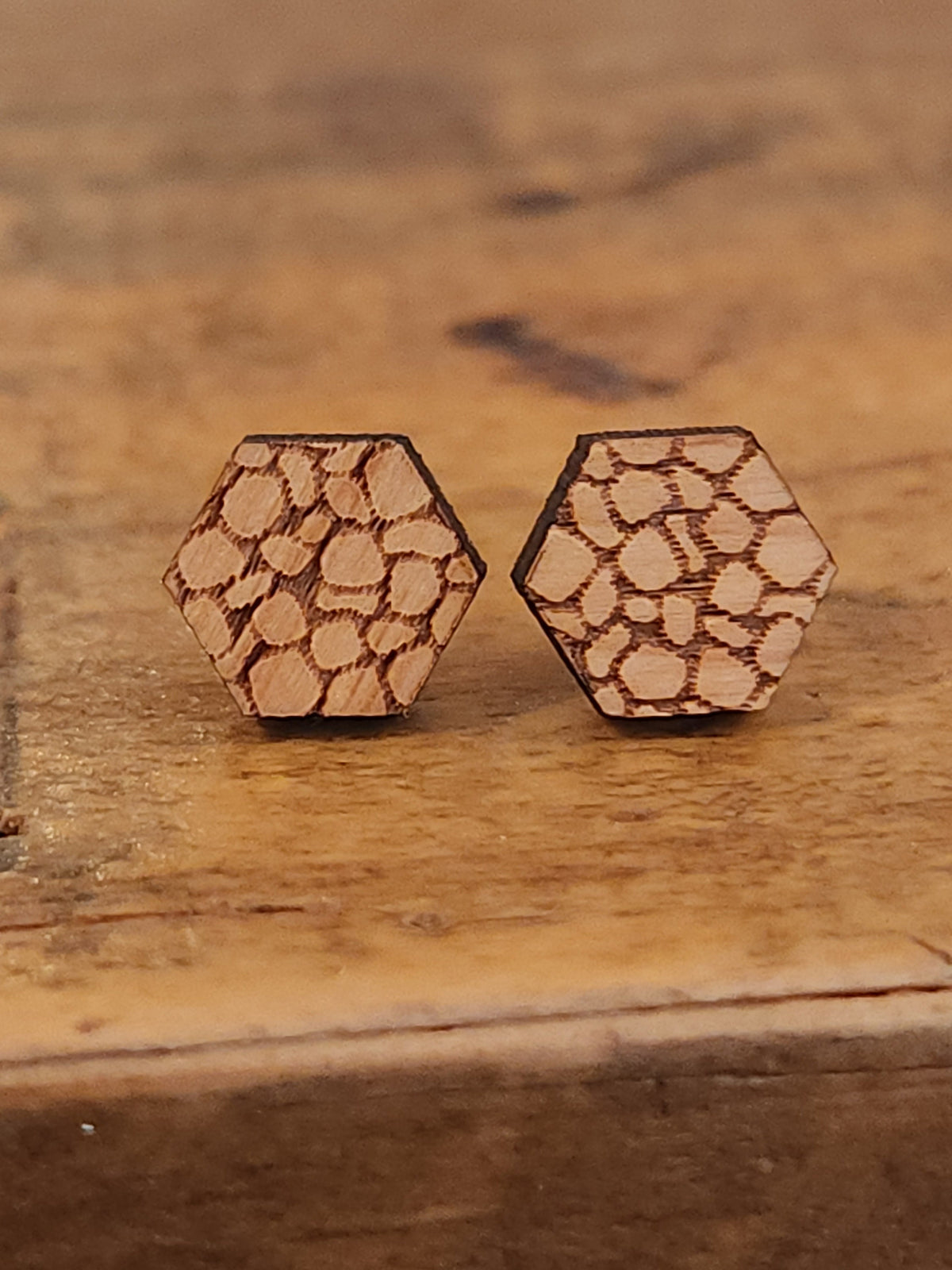 Animal Print Studs