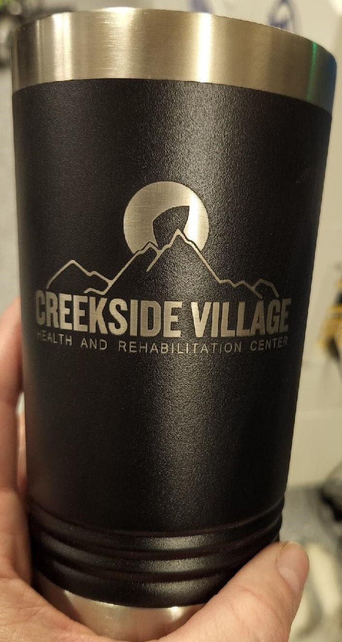 Personalized 16oz stainless steel tumbler, laser engraved tumbler (individual or bulk orders)