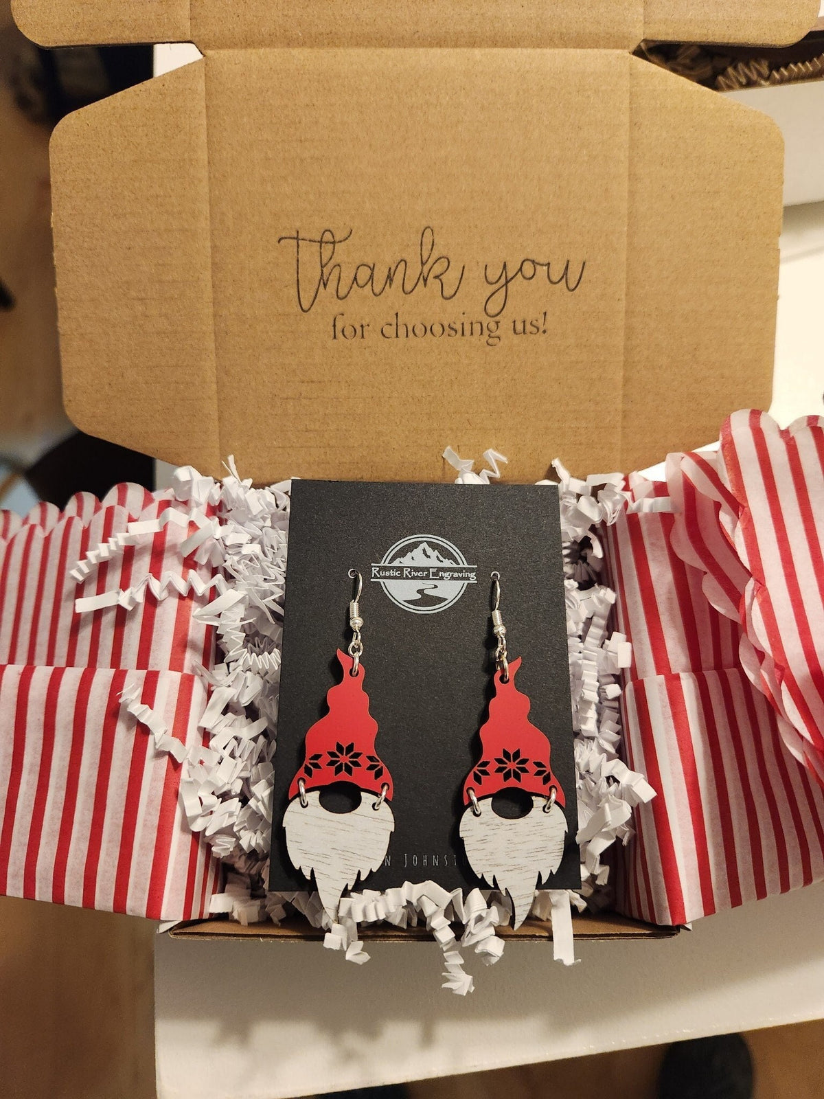 Gnome Earrings: Festive Holiday Dangles