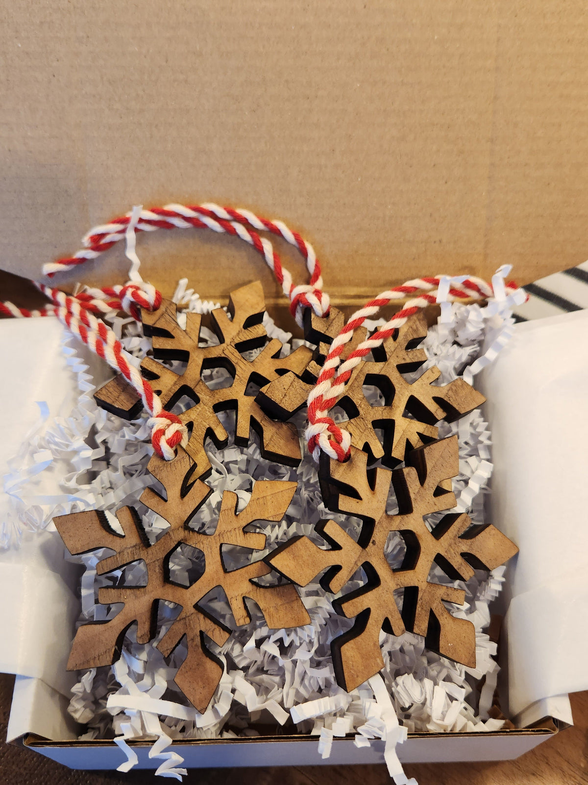 Small Weathered Snowflake Tag Sets