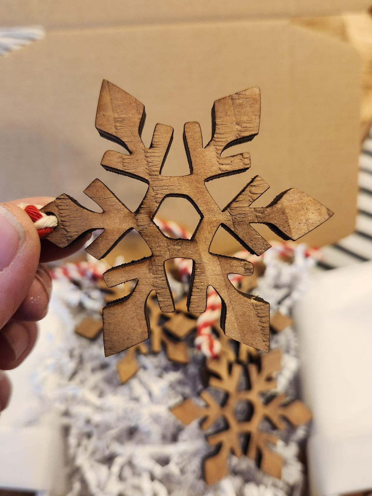 Small Weathered Snowflake Tag Sets