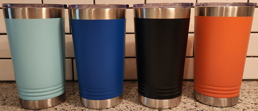 Personalized 16oz stainless steel tumbler, laser engraved tumbler (individual or bulk orders)