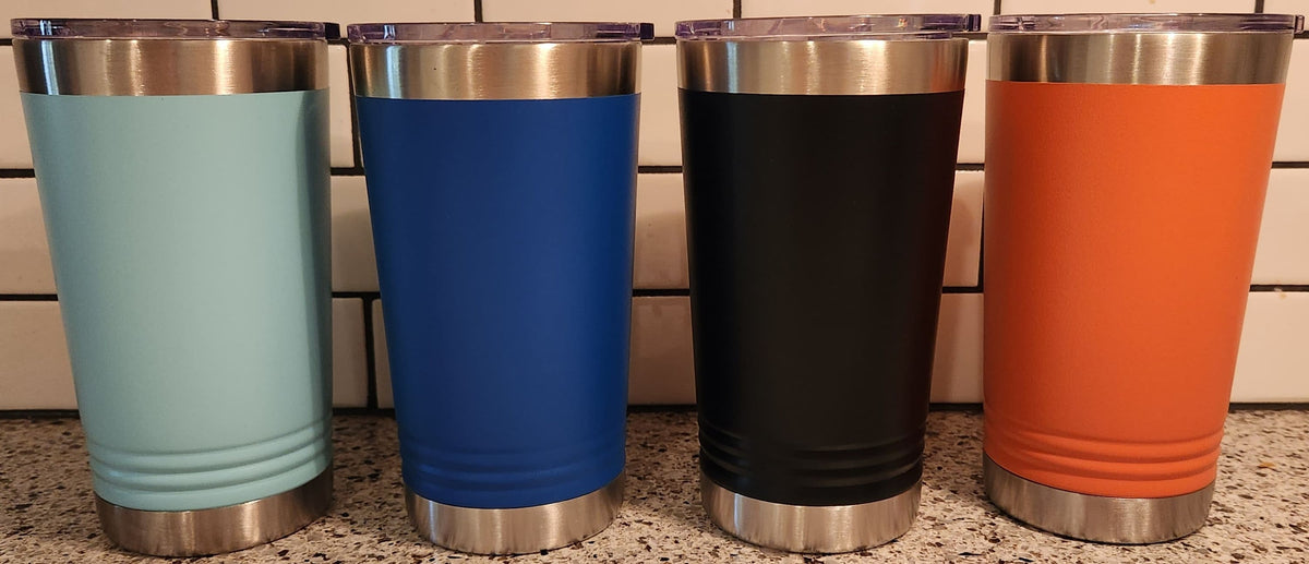 Personalized 16oz stainless steel tumbler, laser engraved tumbler (individual or bulk orders)