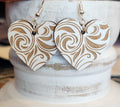 Paisley Engraved Hearts