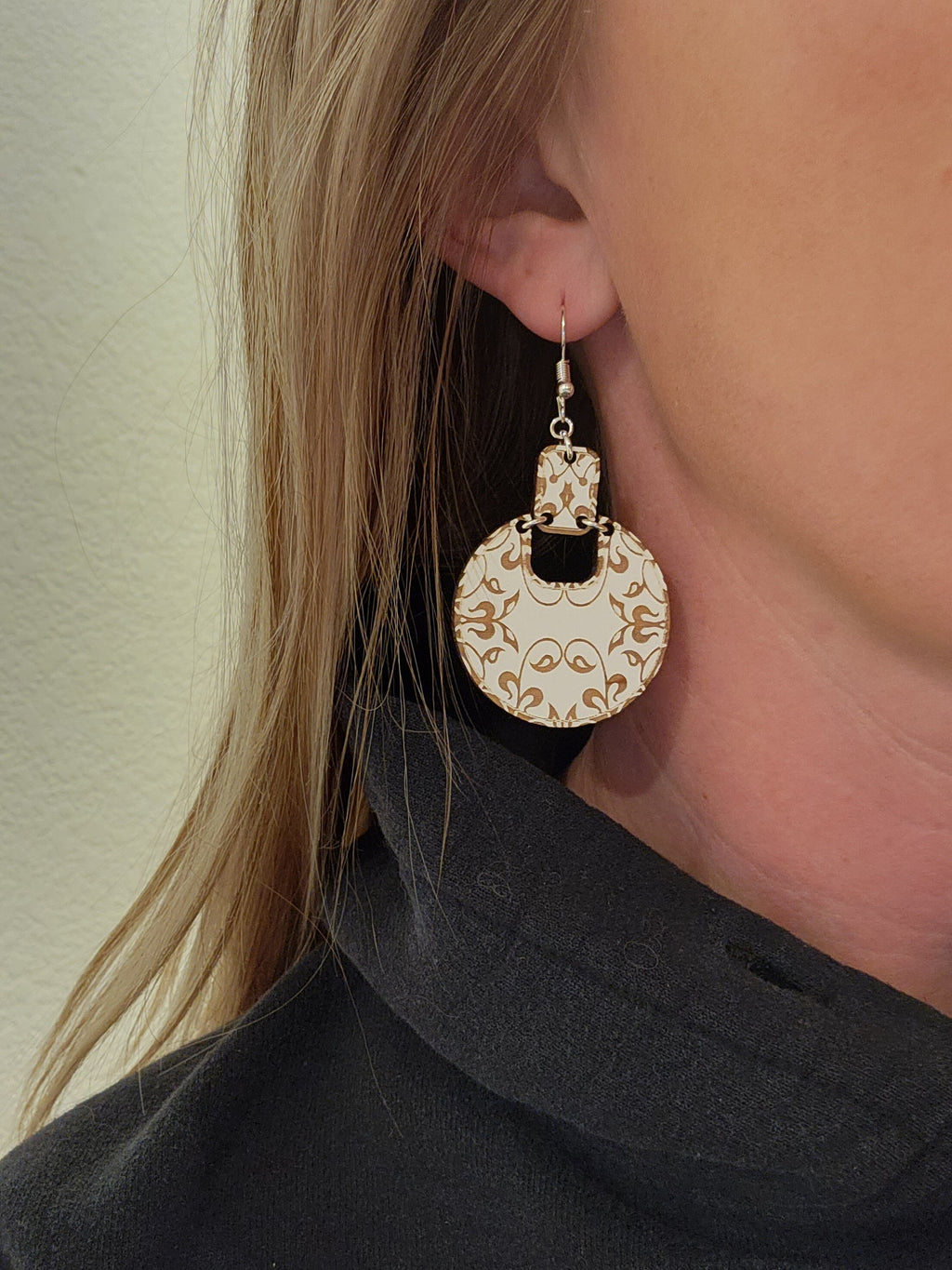Floral Hinge Dangles