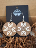 Circle Aztec Earrings
