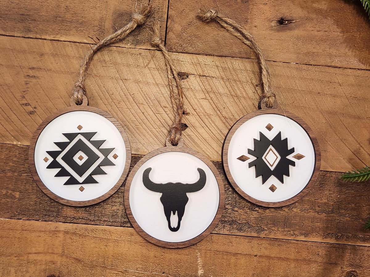 Southwest Christmas Ornaments